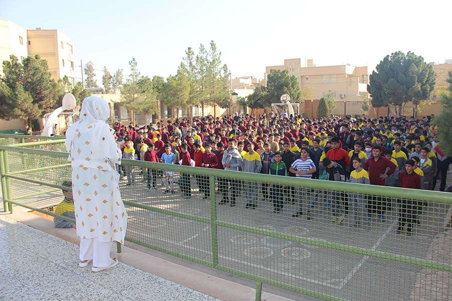 اجرای مراسم داستان خوانی