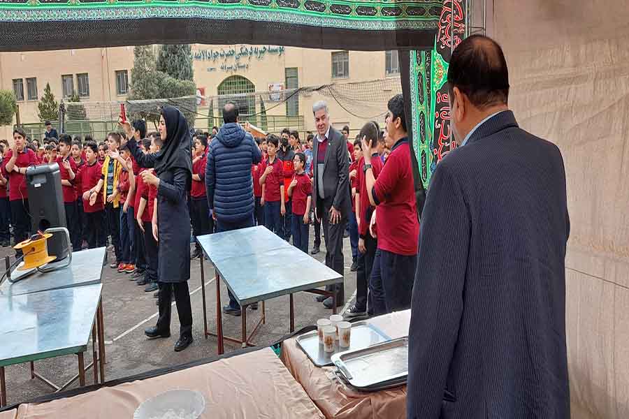 برپایی موکب در دبستان